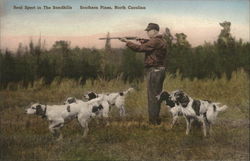 Real Sport in the Sandhills Southern Pines, NC Postcard Postcard Postcard