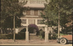 Southern Pines Hotel Postcard