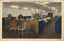 Jack's Grill and Restaurant Southern Pines, NC Postcard Postcard Postcard