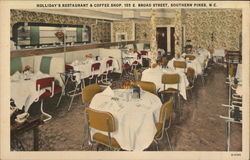 Holliday's Restaurant & Coffee Shop Postcard