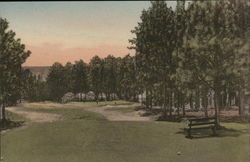 8th Hole, Mid Pines Club, Knollwood Southern Pines, NC Postcard Postcard Postcard