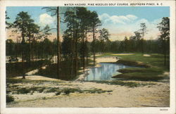 Water Hazard, Pine Needles Golf Course Southern Pines, NC Postcard Postcard Postcard