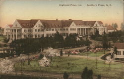 Highland Pines Inn Postcard