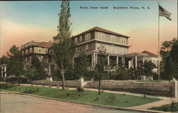 Park View Hotel Southern Pines, NC Postcard Postcard Postcard