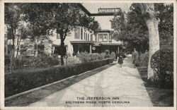 The Jefferson Inn Southern Pines, NC Postcard Postcard Postcard