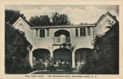 Pine Cone Lodge Southern Pines, NC Postcard Postcard Postcard