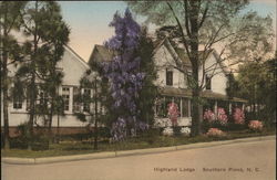 Highland Lodge Southern Pines, NC Postcard Postcard Postcard