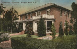 Resthaven Apartments Postcard