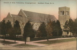 Church of Wide Fellowship, Congregational Postcard