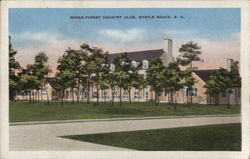 Ocean-Forest Country Club Postcard