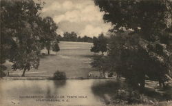 Shoresbrook Golf Club, Tenth Hole Spartanburg, SC Postcard Postcard Postcard