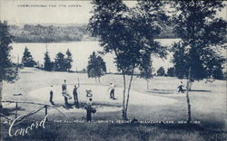 Overlooking the 7th Green Postcard