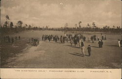 "The Nineteenth Hole" Pinehurst Country Club North Carolina Postcard Postcard Postcard