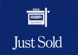 Just Sold, Coldwell Banker Postcard