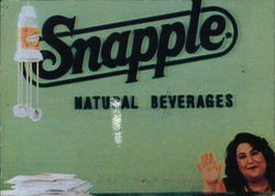 Snapple Natural Beverages Modern (1970's to Present) Postcard Postcard Postcard