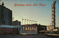 Greetings from Las Vegas Nevada Postcard Postcard Postcard