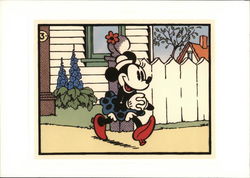 Minnie Mouse Cartoon Cell Postcard