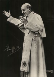 Pope Pius XII Postcard