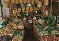 Fruit Store Postcard