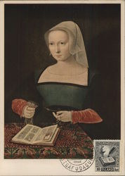 Portrait of a Woman, Master of the Half-Lengths Vienna, Austria Maximum Cards Postcard Postcard Postcard