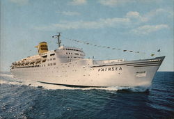 Fairsea, SITMAR CRUISES Cruise Ships Postcard Postcard Postcard