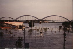 The Great Flood 1993 Iowa Postcard Postcard Postcard