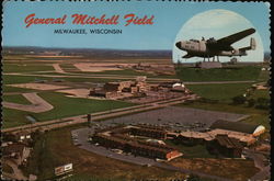 General Mitchell Field Postcard