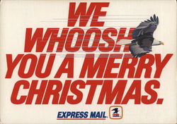 USPS Express Mail for the Holidays Postcard