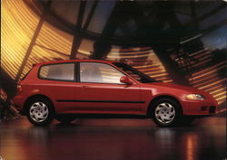 1994 Civic Si Postcard