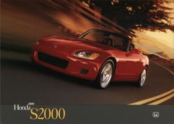 Honda 2001 S2000 Postcard