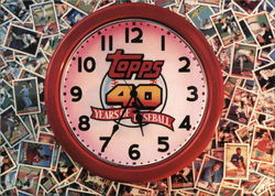 Topps - 40 Years of Baseball Postcard