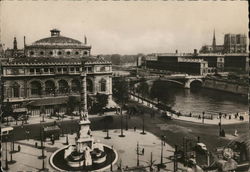 Paris View on the river Seine Postcard