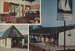 Spinnaker Motel Postcard