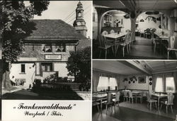 Frankenwaldbaude Wurzbach, Germany Postcard Postcard Postcard