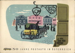 50 Jahre Postauto in Osterreich Commemorative Cancels Postcard Postcard Postcard