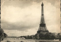 Eiffel Tower Paris, France Postcard Postcard Postcard