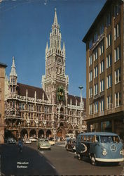 Rathaus - Town Hall Postcard