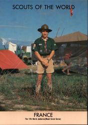 1991 Scouts of the World: France Postcard