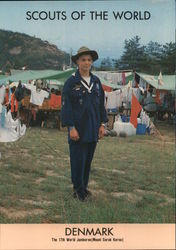 1991 Scouts of the World: Denmark Postcard Postcard Postcard