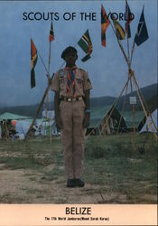 1991 Scouts of the World: Belize Postcard