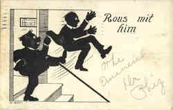 Rous mit him Postcard