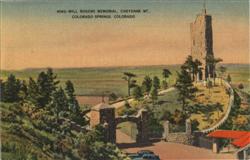 Will Rogers Memorial, Cheyenne Mt Postcard