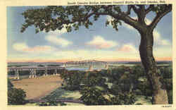 South Omaha Bridge Nebraska Postcard Postcard