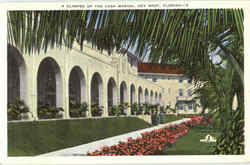 A Glimpse Of The Casa Marina Key West, FL Postcard Postcard