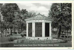 Quincy And Adams County Honor Roll Memorial Postcard