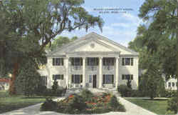 Biloxi Community House Mississippi Postcard Postcard