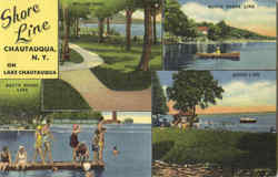 Shore Line Postcard