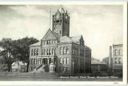 Warren County Court House Postcard