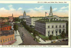 U. S. Mint And Colfax Ave Denver, CO Postcard Postcard