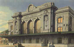 Union Depot Postcard